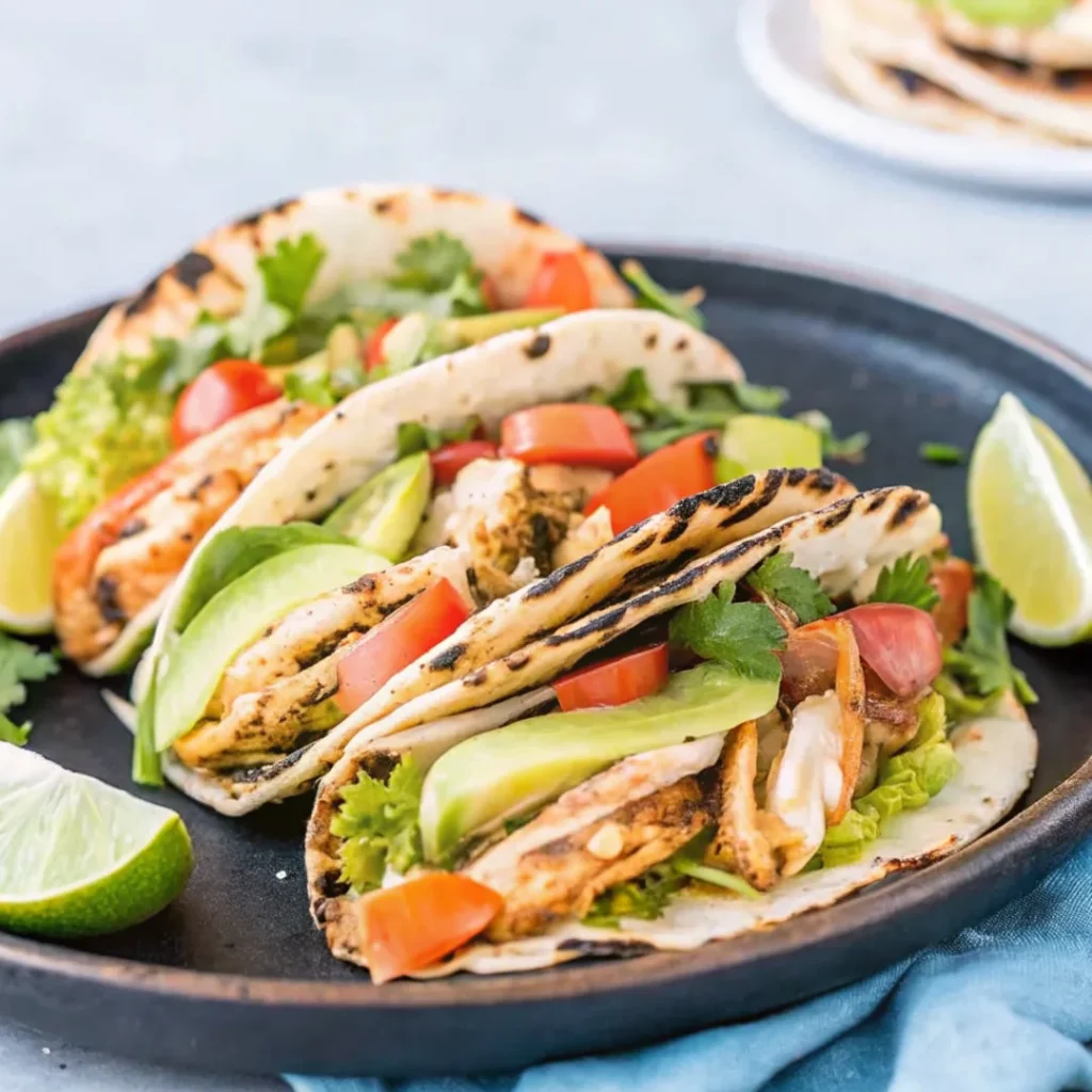 Healthy Chicken Tacos Recipe 1