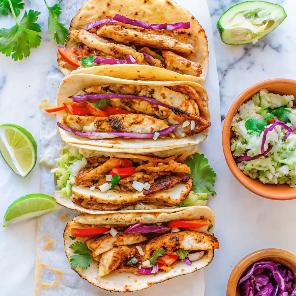 Taco Night with Grilled Chicken 1