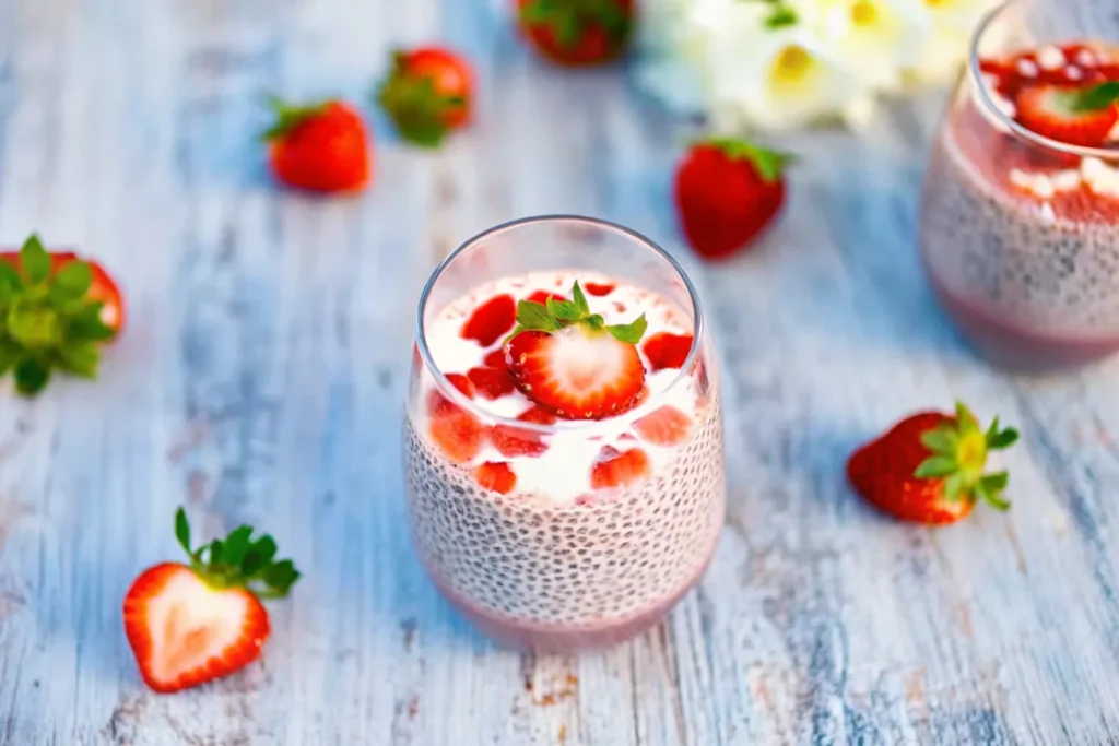 Vegan Strawberry Chia Delight 3